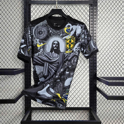 Brésil — Maillot Concept 2025 Christ Noir