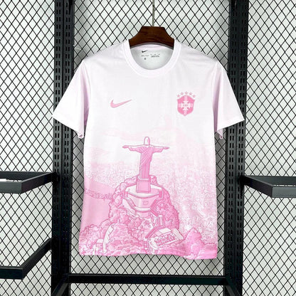 Brésil Maillot Concept 2025 Rose - Face