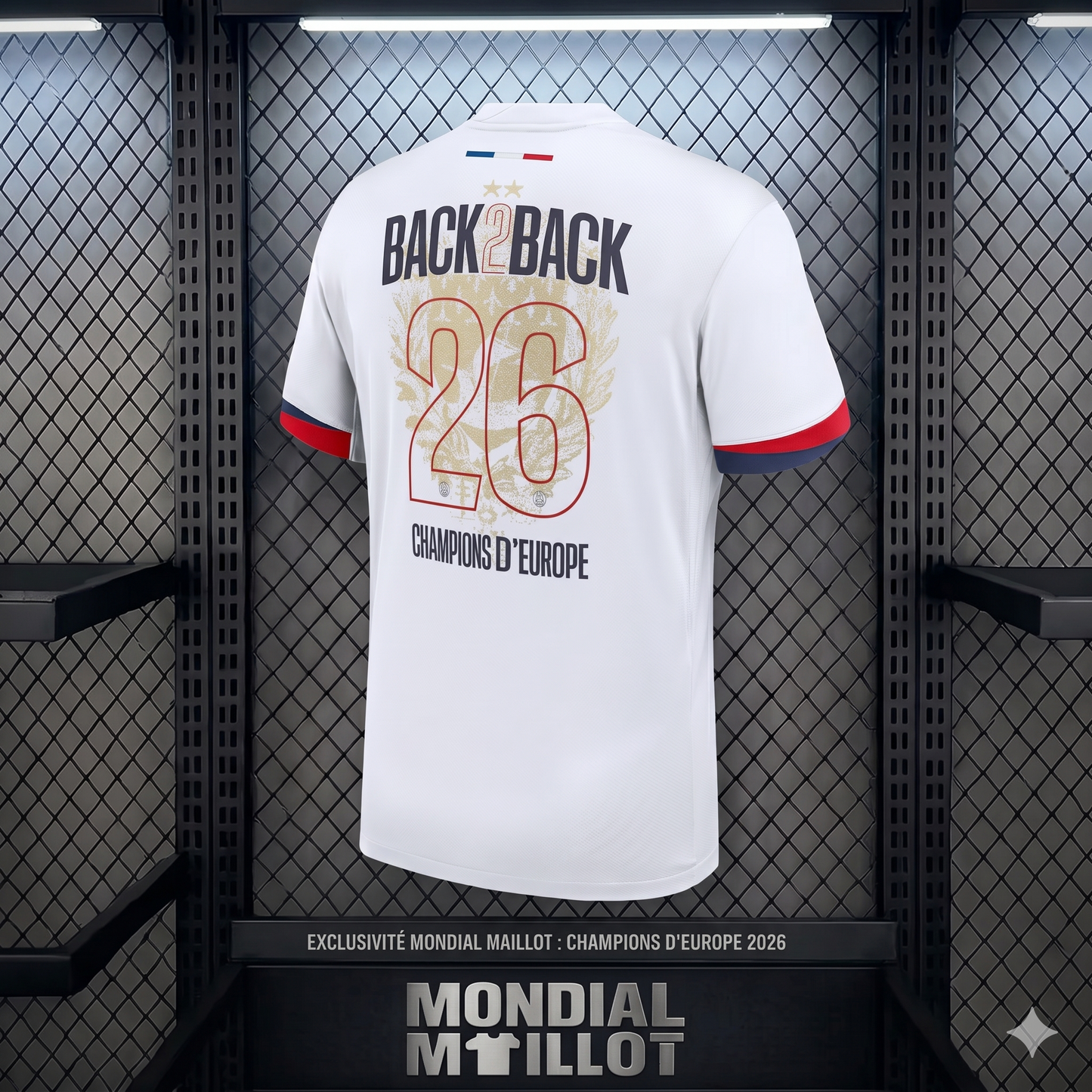 PSG — Maillot PSG Paris-Saint-Germain LDC 2026 2 ÉTOILE